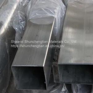 Hot DIP Galvanized Square Tubing Gi Rectangular Rhs Shs Tube Domestic Stainless Steel Square Pipe Manufacturers thumbnail-5