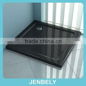 Black Square High Grade ABS Shower Base thumbnail-1