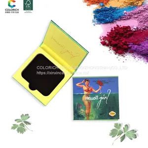 Wholesale Empty Eyeshadow Palette Magnetic Eyeshadow Paper Boxes Packaging Collapsible Container Anime Eyeshadow Palette thumbnail-1