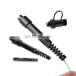 Outdoor Fiber Optic H Connector Compatible Corning OptiTap Cable Assembly SC Mini Fast Connector thumbnail-2