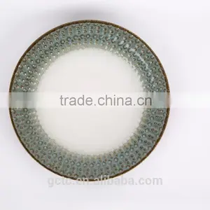 16pcs Dinnerware Set With Hand Painded Reactive Galaze thumbnail-3