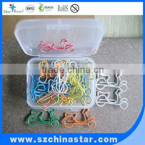 Plastic Box With Shapes Steel Wire Plated Ni Paper Clip thumbnail-5