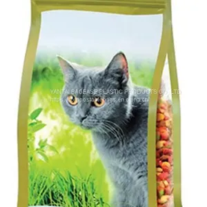 Bio, Eco, Compost, Square Bottom, Flat Bottom, Stand Up, Side Gusset, Zipper Top, With Window, Tear Notches thumbnail-3
