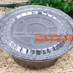 Aluminum Pans With Covers Disposable Food Containers Great For Baking, Cooking, Heating, Storing, Prepping Food thumbnail-5