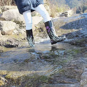 Convenient Woman Rubber Boot, Popular Style Female Rubber Shoes,Colourful Ladies Rubber Boots,New Fashion Rubber Boot,Outdoors Boots thumbnail-2