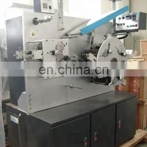 UGS62S 6 Front 2 Back Color Double Side Automatic Fabric Tape Ribbon Flexo Printing Machine, Clothing Label Flexographic Printer thumbnail-3