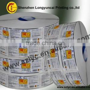 Manufacturer Printing High Quality Vitamin Health Waterproof Adhesive Labels Sticker for Bottle thumbnail-1
