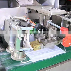 High Speed Fully Automatized Disposable Medical Face Mask Individual Making Stick Food Pillow KN95 Packing Machine thumbnail-2