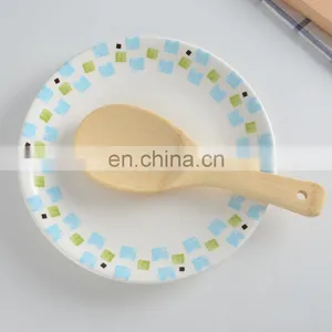 Kitchen Bamboo Cooking Spatula Spoon Set Organic Eco-friendly Bamboo Rice Spoon thumbnail-2