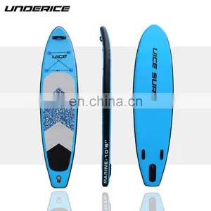UICE Custom Logo 10'x30''x5'',10'6''x32''x6'', 11'x33'x6'' Blue Camo SUP Board Inflatable Stand Up Paddle Board thumbnail-2