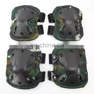Tactical Four Pieces Knee Pads Elbow Pads Set Men's Outdoor Motorcycle Camo Protecting Sports Tactical Knee Pads thumbnail-5