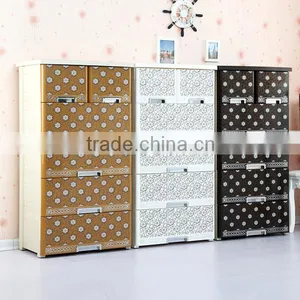 Plastic Foldable Portable Drawer Wardrobe Manufacturer in China thumbnail-1