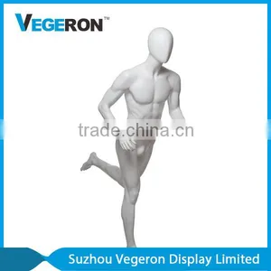 Fiberglass Run Pose Sport Male Mannequin thumbnail-1