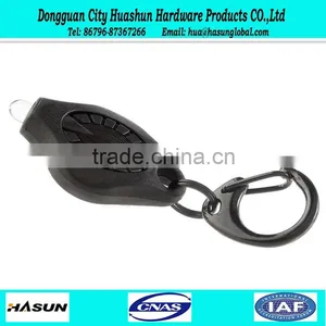 2016 Wholesale Low Price Black Rubber Keychain thumbnail-1