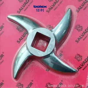 China Historic Manufacturer of Salvador Salvinox FAMA Tools Meat Mincers Grinder Choppers Plates Knives Cutters Replacements Blades Spare Parts thumbnail-1