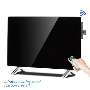 Home Low Power Glass Heating Panel Electric Wall Infrared Panel Heater With WIFI thumbnail-2