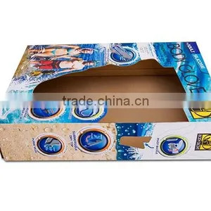 Single Ply Kraft Paper Black Cartoon Window Box Packaging thumbnail-2