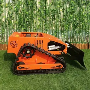Brushless Remote Control Crawler Weed Mower (VTC550-90 With Snow Plough) thumbnail-4