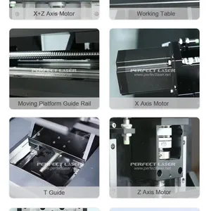 Perfect Laser 3D Crystal Cube LED Trophy Photo Craft Gift CNC Inner Surface Laser Engraving Marking Machines thumbnail-3