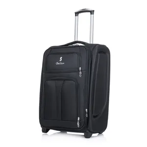 STOCK LOTS DOLLAR 3PCS 4PCS FABRIC EVA TROLLEY LUGGAGE SUITCASE SETS thumbnail-3
