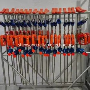 New High Pressure Overflow Control Long Washer Guns for Waterblasting Durable Water Jet Blasting Gun With Foot Valve thumbnail-2