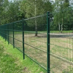 3D Curved Fence With 50mm x 50mm Mesh for Zoo and Wildlife Enclosures thumbnail-2