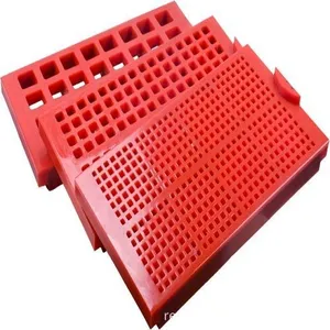 30mm Thickness Polyurethane Modular Screen Panels 305*305 In Hexagonal Shape thumbnail-1