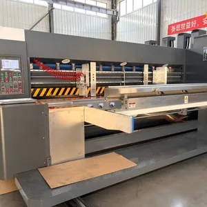 Corrugated Box Making Printing Die Cutting Machine thumbnail-2