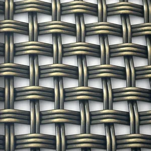 Hot-selling Wall Decoration Mesh, Architectural Decorative Copper Wire Mesh, Suitable for Hotel/cabinet Door Wire Mesh thumbnail-5