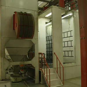 Energy-Saving Gas-Fired Powder Coating Line for Mechanical Equipment, 180°C Max Temperature thumbnail-1