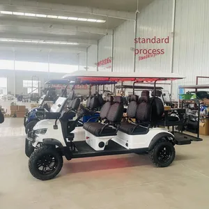 Newly Designed Oulilang Electric Four - Wheel Golf Carts, Customizable at Will, Direct Sales From the Manufacturer for Export Trade thumbnail-4
