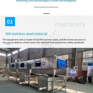 High-pressure Spray Cleaning Machine for Canteen Trays and Pharmaceutical Turnover Boxes, Fully Automatic Cleaning and Air-drying Integrated Machine thumbnail-2