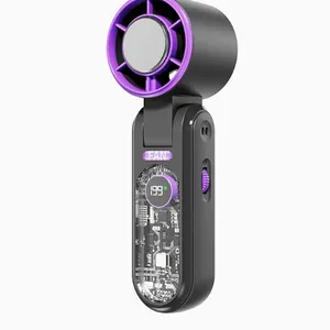Mini Cooling Gadget Fan, 199-speed High-speed Ice-compressing Handheld Fan（Wechat:13510231336） thumbnail-2