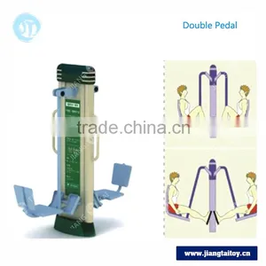 JT-11001B Luxury Double Turning Wheel Life Outdoor Fitness Exercise Equipment thumbnail-3