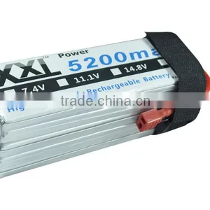 High Discharge Rate Lipo Battery 5S 5200mah 18.5V thumbnail-1