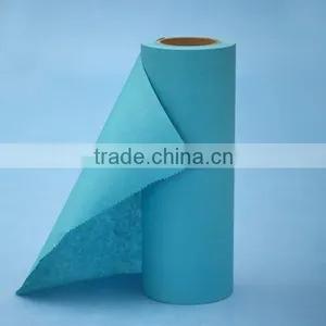 Hydrophobic & Water Repellent Wood Pulp Spunlace Nonwoven Fabric for Surgical Garment, Bedsheet thumbnail-2
