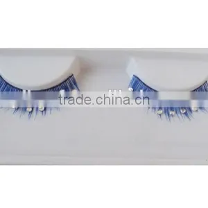 High Quality100% Synthetic Black False Eyelashs Wholesale( 10pairs/box) thumbnail-4