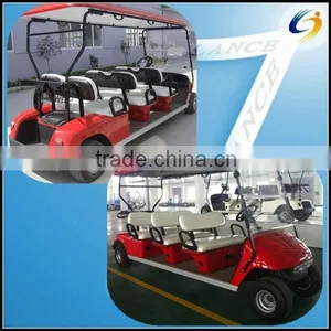 4 Wheels Drive Electric Golf Cart thumbnail-1