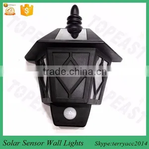Solar LED Light Outdoor/ Waterproof Solar Power Infrared Motion Sensor Light Wall Light thumbnail-1