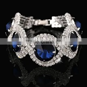 New Arrival Europe Silver Plated Bead Charm Bracelet Bride Jewelry 2016 thumbnail-5