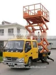 5 Ton Hydraulic Scissor Lift Portable Hydraulic Scissor Car Lift thumbnail-1