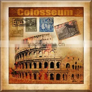 2 Panels European Style Canvas Art Prints OM-004 thumbnail-3