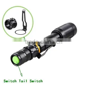 2000lm Aluminum XM-L Zoomable Long Range Tactical Torch thumbnail-3