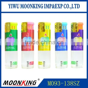 New Arrival Hot Sale Electric Custom Cigarette Windproof Flame Lighter With Dice thumbnail-1