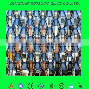 5mm 8mm Tempered Patterned Building Glass thumbnail-1
