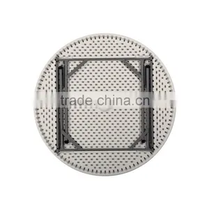 Plastic Folding Wholesale Plastic Round Portable Outdoor Camping Picnic Banquet Table Quality Choice thumbnail-4