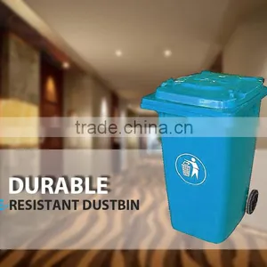 Frie-resistant Outdoor Turning Cover Dustbin thumbnail-2