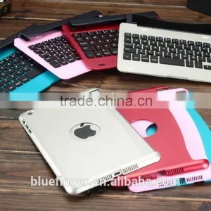 Hot Selling Bluefinger Keyboard Case Cover for IPad Mini With Detacable Cover,calmshell Keyboard, thumbnail-1