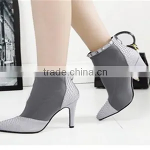 High Heel Boots Tube 2014 Boots for Women Hot Selling Red Boots thumbnail-2