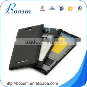 Original and Brand New Full Housing for Sony S39h, Battery Door+middle Housing+front Housing thumbnail-1